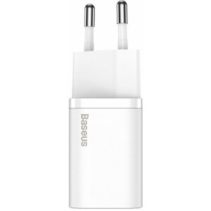 Töltő adapter Baseus Super Si Quick Charger USB-C PD 20W White