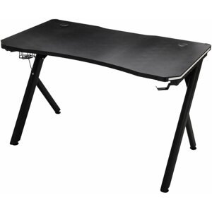Gaming asztal BHM Germany Amarillo 120 cm, fekete