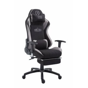 Gamer szék BHM Germany Racing Shift, textil, fekete/szürke