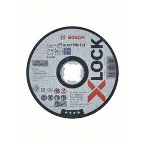 Vágótárcsa BOSCH X-LOCK Expert for Inox+Metal Lapos vágótárcsa