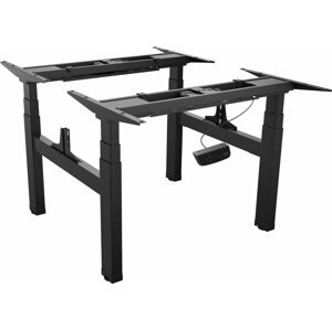 Állítható magasságú asztal Alzaergo asztal ET22 fekete