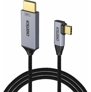 Videokábel ChoeTech USB-C to HDMI 90° Thunderbolt 3 Compatible 4K@60Hz Cable 1.8m