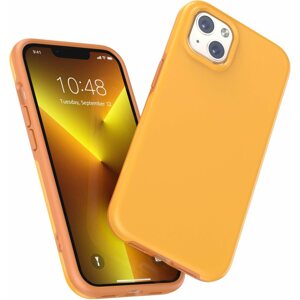 Telefon tok Choetech iPhone 13 MFM PC+TPU narancssárga tok