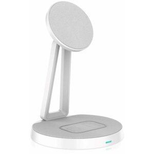 Vezeték nélküli töltő Choetech 2 in 1 Magnetic Wireless Charger for iPhone 12 / 13 / 14