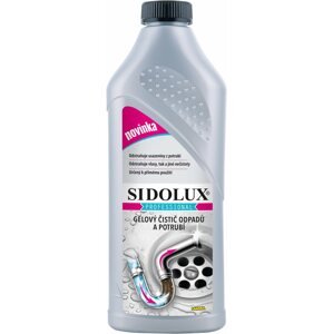 Lefolyótisztító SIDOLUX Professional Lefolyó és cső tisztító gél 500 ml