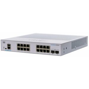 Switch CISCO CBS350 Managed 16-port GE, 2× 1G SFP