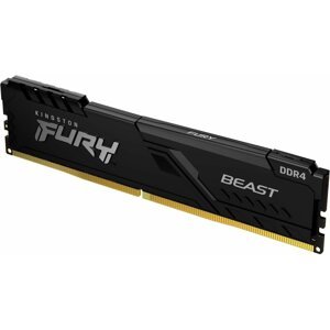 RAM memória Kingston FURY 16GB DDR4 3200MHz CL16 Beast Black 1Gx8