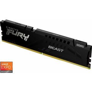 RAM memória Kingston FURY 16GB DDR5 5200MHz CL36 Beast Black EXPO