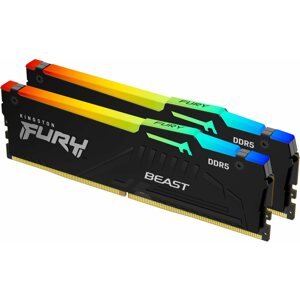 RAM memória Kingston FURY 64GB KIT DDR5 6000MHz CL36 Beast RGB EXPO