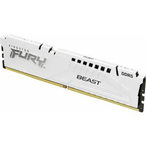 RAM memória Kingston FURY 16GB DDR5 5200MHz CL36 Beast White EXPO