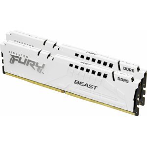 RAM memória Kingston FURY 32GB KIT DDR5 5200MHz CL40 Beast White XMP