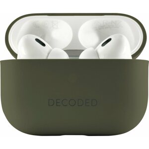Fülhallgató tok Decoded Silicone Aircase Olive Airpods Pro 2