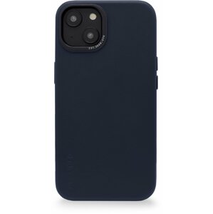 Telefon tok Decoded Leather BackCover Navy iPhone 14