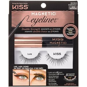 Ragasztható műszempilla KISS Magnetic Eyeliner Kit - 01