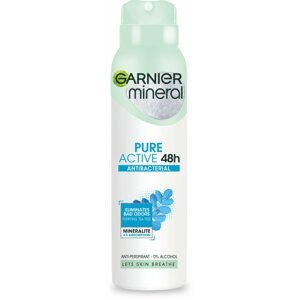 Izzadásgátló GARNIER Mineral Pure Active Antibacterial Spray Antiperspirant 150 ml