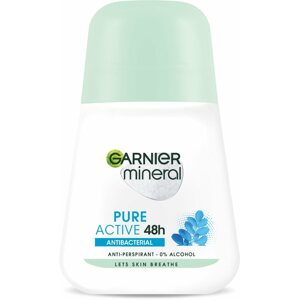 Izzadásgátló GARNIER Mineral Pure Active Antibacterial Roll-On Antiperspirant 50 ml
