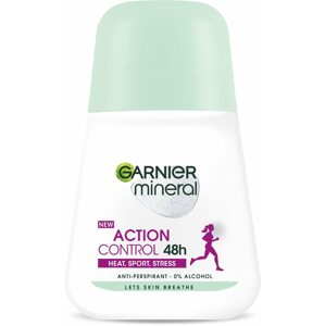 Izzadásgátló GARNIER Mineral Action Control Heat, Sport, Stress 48H Roll-On Antiperspirant 50 ml