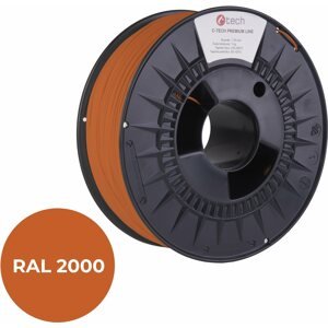 3D nyomtatószál C-TECH PREMIUM LINE ASA 3D nyomtatószál, narancssárga RAL2000