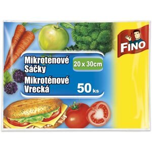 Műanyag tasak FINO Műanyag tasak 20× 30 cm (50 db), 7 mic