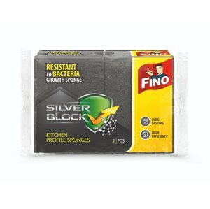 Szivacs FINO Silver Profilozott szivacs 2 db