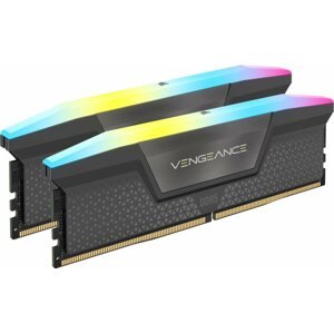 RAM memória Corsair 32GB KIT DDR5 5200MHz CL40 Vengeance RGB Grey for AMD