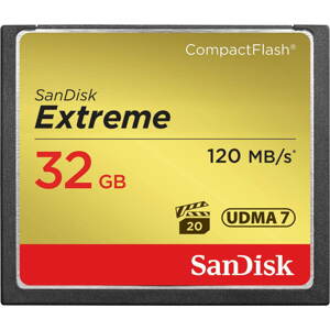 Memóriakártya Sandisk Compact Flash 32GB Extreme