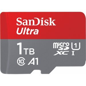 Memóriakártya SanDisk MicroSDXC Ultra 1TB + + SD adapter