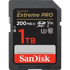 Memóriakártya SanDisk SDXC 1 TB Extreme PRO + Rescue PRO Deluxe