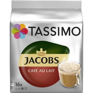 Kávékapszula TASSIMO Jacobs Cafe Au Lait 16 adag