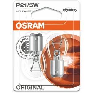 Autóizzó OSRAM P21 / 5W 12V 21 / 5W, BAY15d dupla kiszerelés