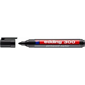 Marker EDDING 300 tartós filctoll, fekete