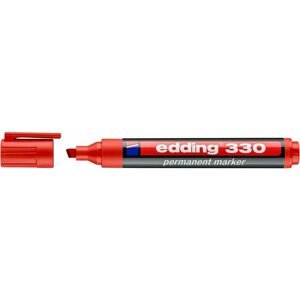Marker EDDING 330 tartós filctoll, piros
