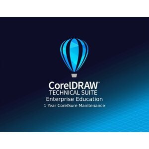 Grafikai szoftver CorelDRAW Technical Suite Education Enterprise, Win, CZ/EN (elektronikus licenc)