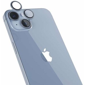 Üvegfólia Epico iPhone 14 / 14 Plus kamera védő fólia - kék, alumínium