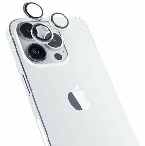 Üvegfólia Epico iPhone 14 Pro / 14 Pro Max kamera védő fólia - ezüst, alumínium