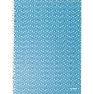 Jegyzetfüzet ESSELTE Colour Breeze A4, 80 lap, vonalas, kék