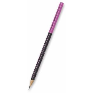 Grafit ceruza FABER-CASTELL Grip TwoTone HB háromszög alakú, rózsaszín