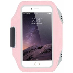 Mobiltelefon tok Mobilly rózsaszín neoprén telefontok karra