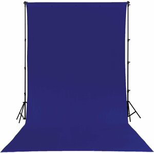 Fotóháttér Fomei textil háttér 3 × 6 m, kék/krómkék