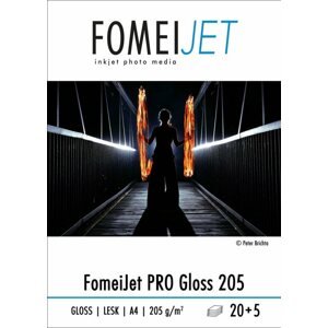 Fotópapír FOMEI PRO Gloss 205 A4 - 20 db + 5 db ingyenes