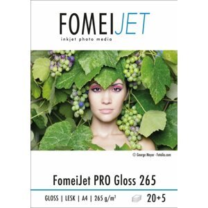 Fotópapír FOMEI PRO Gloss 265 A4 - 20 db + 5 db ingyenes