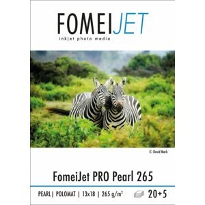 Fotópapír FOMEI PRO Pearl 265 13x18 - 20 db + 5 db ingyen