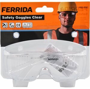 Védőszemüveg FERRIDA átlátszó védőszemüveg