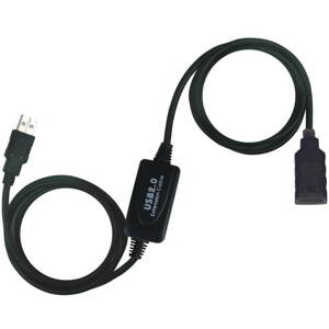 Adatkábel PremiumCord USB 2.0 - 10 m, hosszabbító