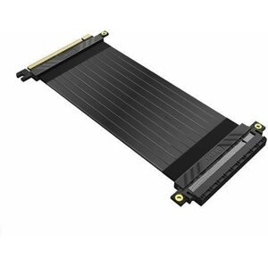 Adatkábel Akasa RISER BLACK X2 PCIe 3.0 20cm