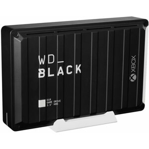 Külső merevlemez WD BLACK D10 Game drive 12TB Xbox One eszközhöz, fekete