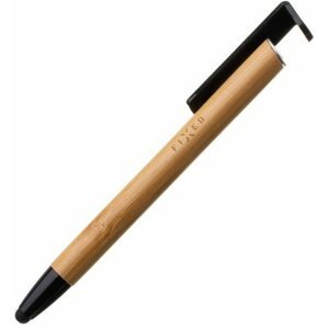 Érintőceruza FIXED Pen 3 az 1-ben állvány funkcióval, bambusz test