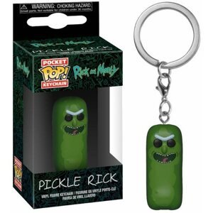 Kulcstartó Rick and Morty - Pickle Rick - Pocket POP!