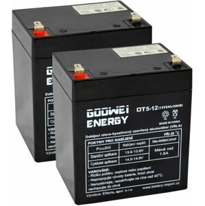 Szünetmentes táp akkumulátor GOOWEI RBC135