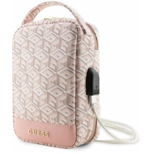 Mobiltelefon tok Guess PU G Cube Travel Universal Bag rózsaszín